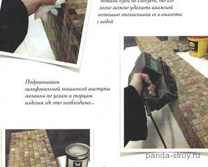 монтаж кокосовая мозаика5